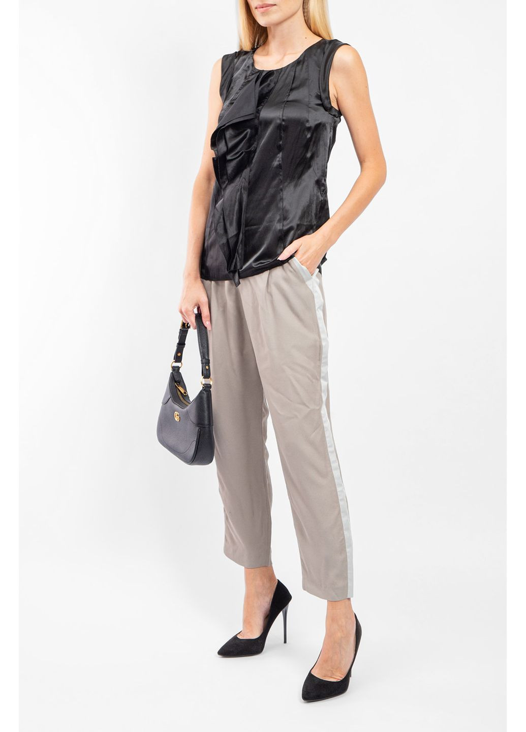 Чорна блуза Armani Exchange