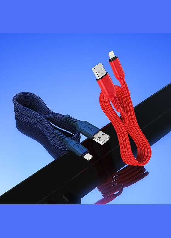 Кабель Lightning Victory charging data cable X59 |1m, 2.4A| Hoco (293346646)