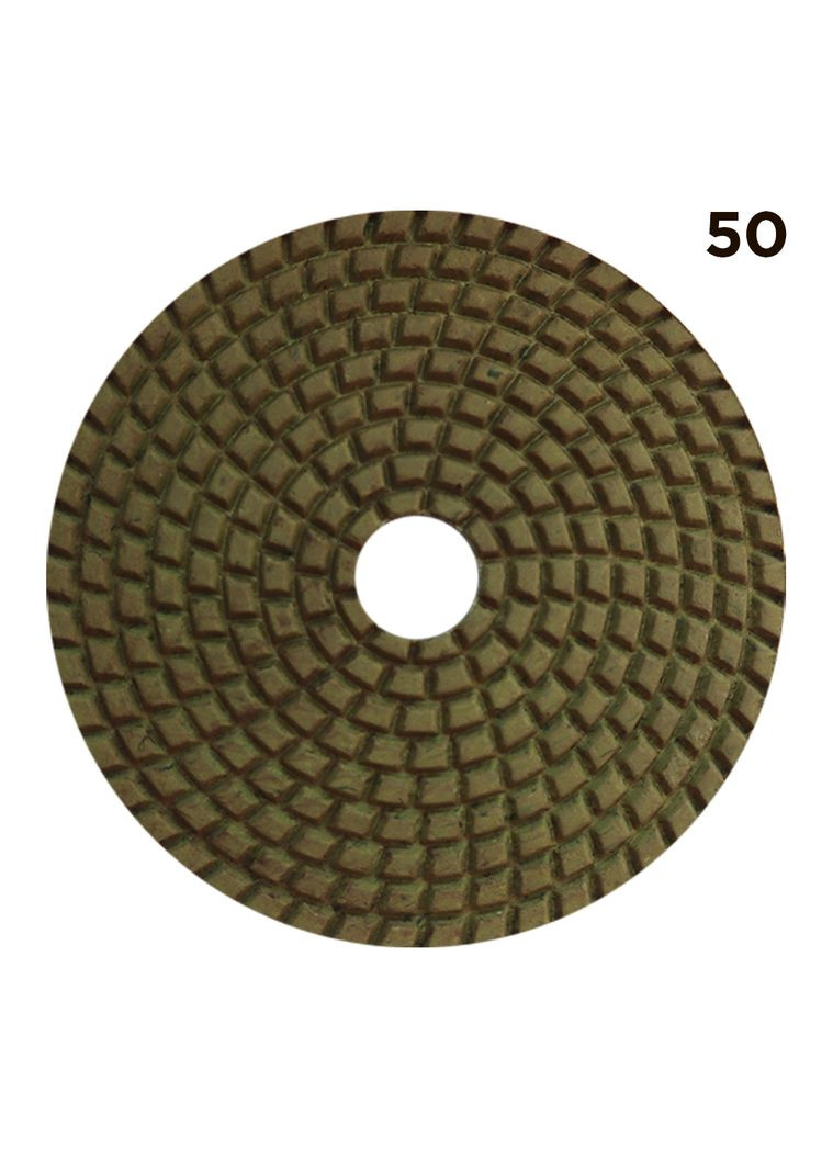 Гнучкий полірувальний алмазний круг 50 (черепашка) Ø 100 мм (42168) PDTools (294721428)