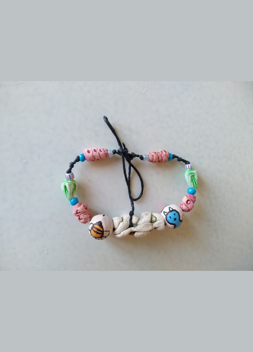 Керамический браслет ручной работы №5 Коти&Ангели (302450867)