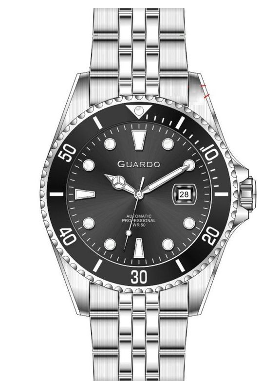 Чоловічі наручні годинники SA03015-1 (m.SB) Guardo SA03015-1 (m.SB) (321942851)