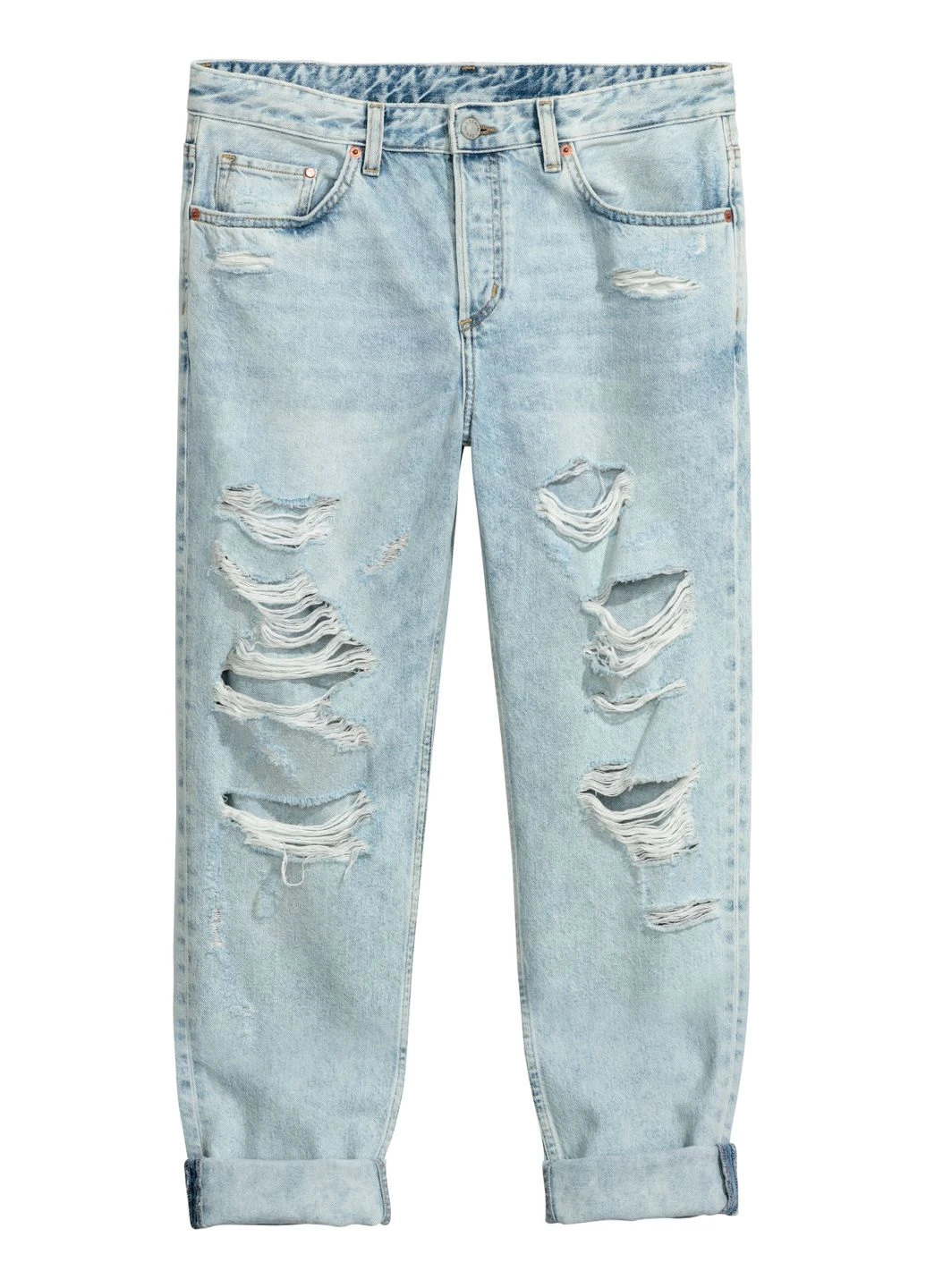 Джинсы лето,светло-голубой, H&M - (345644574)