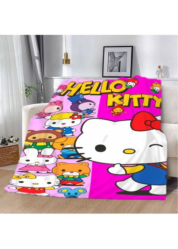 Плед 3D Hello Kitty 13035 135х160 см FlexDress (368762288)