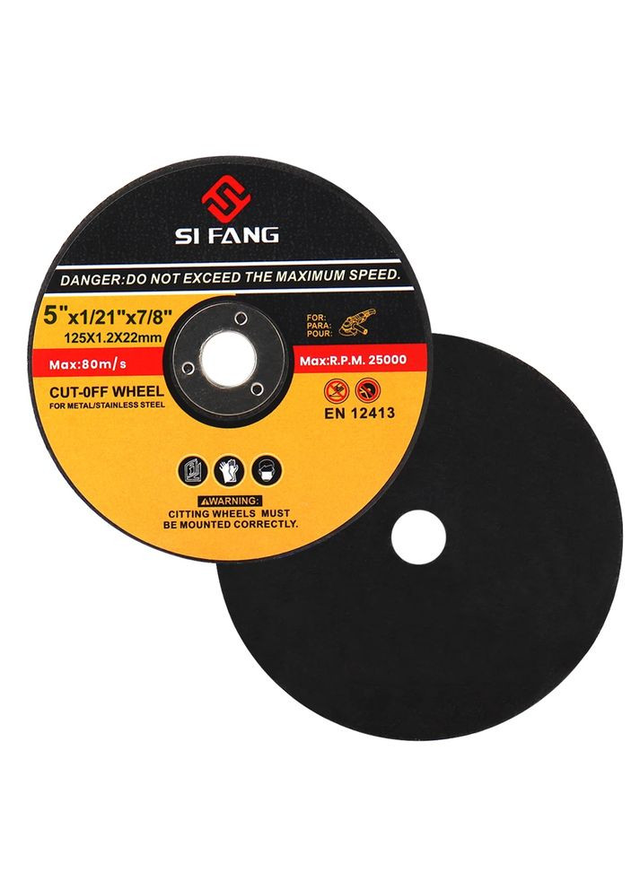 Відрізний диск 5" 125 мм для болгарки круг по металу 125х1,2х22 мм No Brand (368788672)