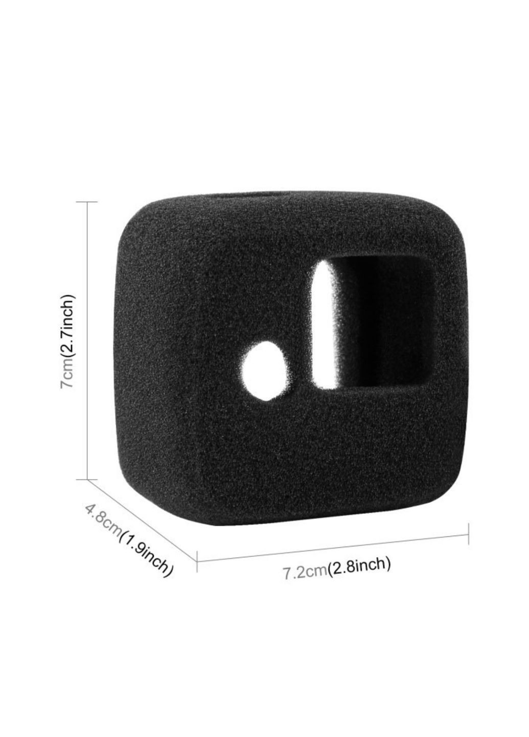 Паралоновий чохол шумозахист для gopro hero11 black mini mini puluz No Brand (284177421)