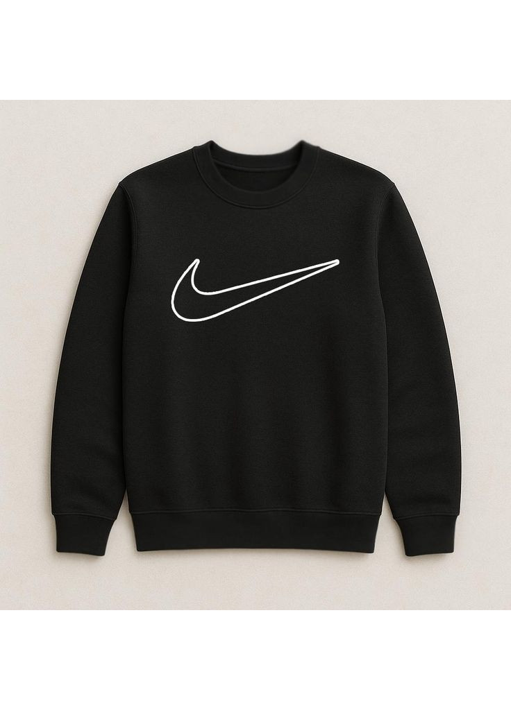 Черный свитшот в черном цвете (369009532)