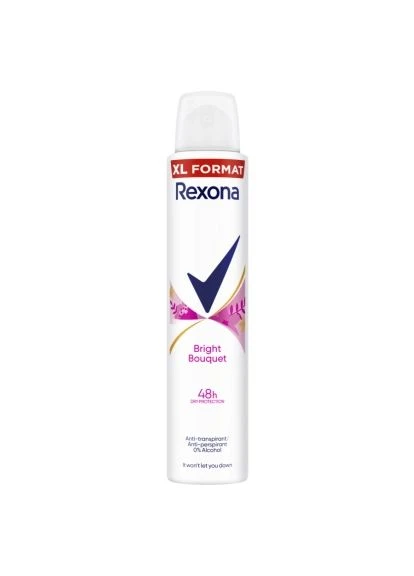 Антиперспірант Яскравий букет 200 мл (8720181334719) Rexona Яскравий букет 200 мл (400288453)