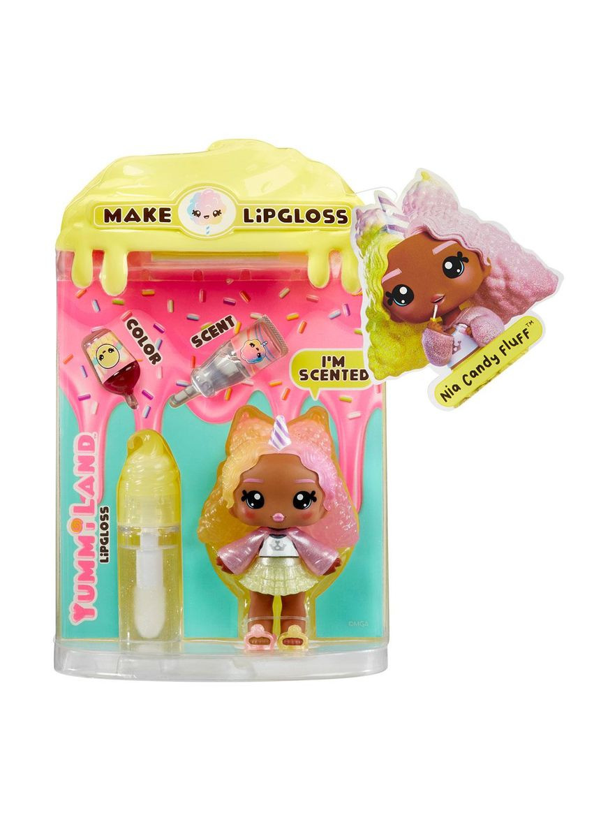 Игровой набор с куклой и блеском для губ YUMMILAND S2 – Ния Кенди Флафф 525462 No Brand (330748114)