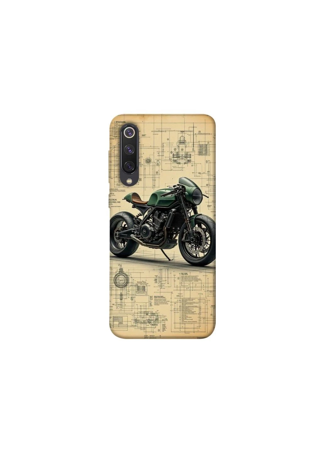 Чехол на Xiaomi Mi 9 SE Bike model Frontalka (354203800)