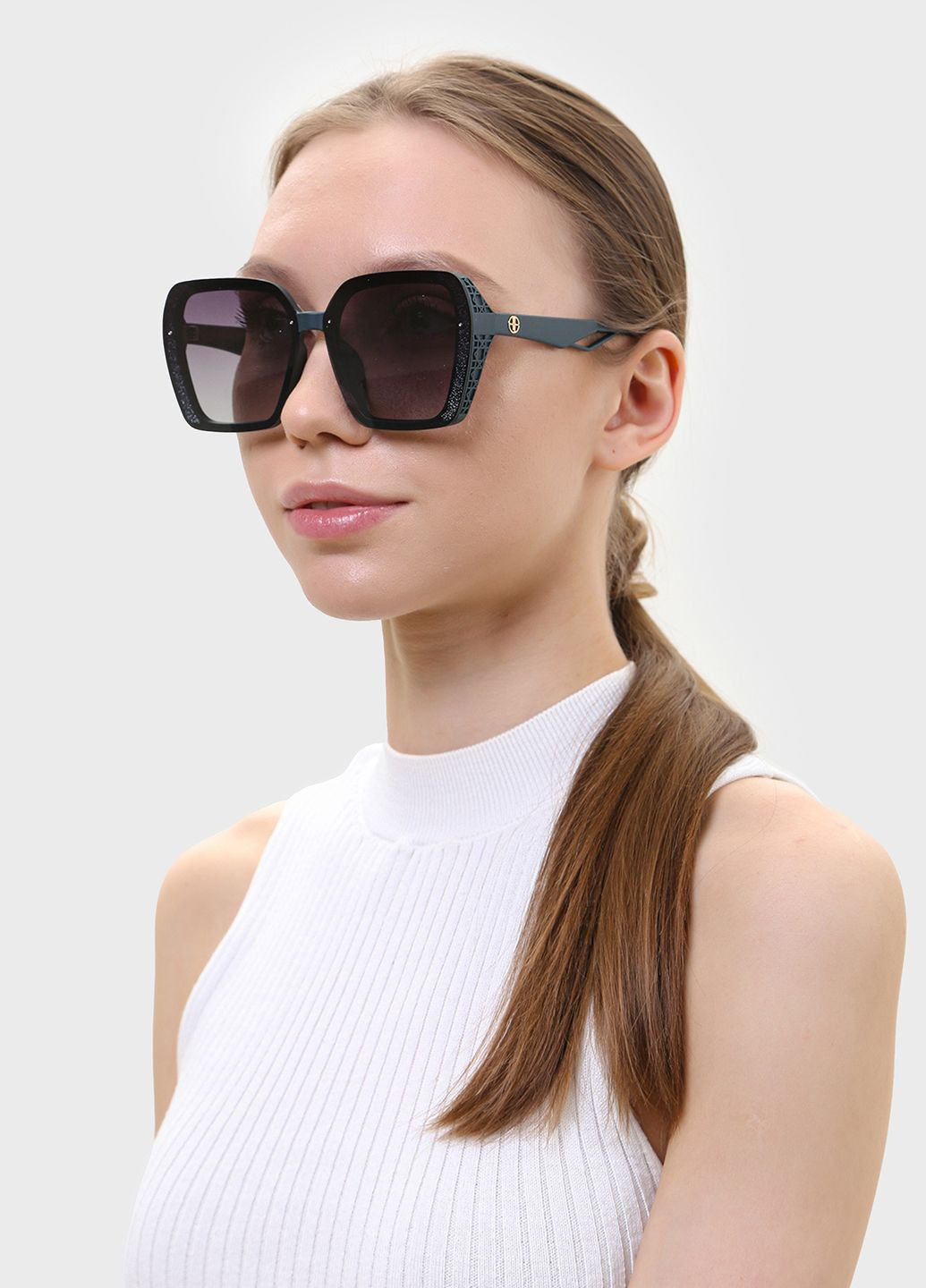 Жіночі сонцезахисні окуляри з поляризацією RB730 112075 Rita Bradley (289356217)