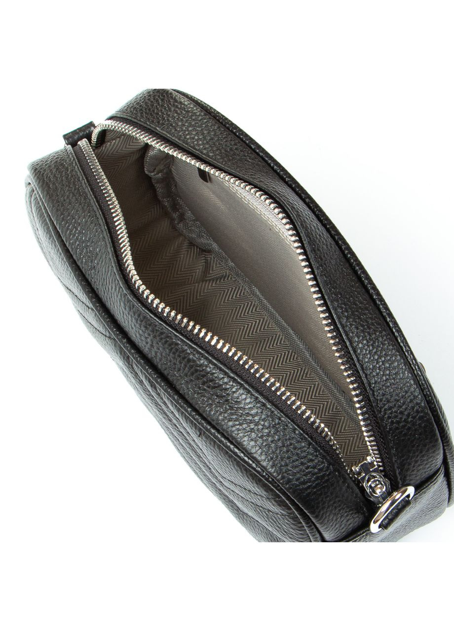 Сумка женская клатч черная натуральная кожа код 25-17005 PTR No Brand (317769409)