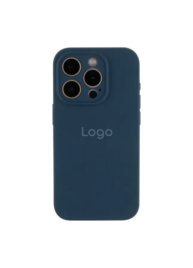 Чохол Premium Silicone Case Full Size with Frame для 70.Deep Navy No Brand iPhone 15 Pro (407855271)