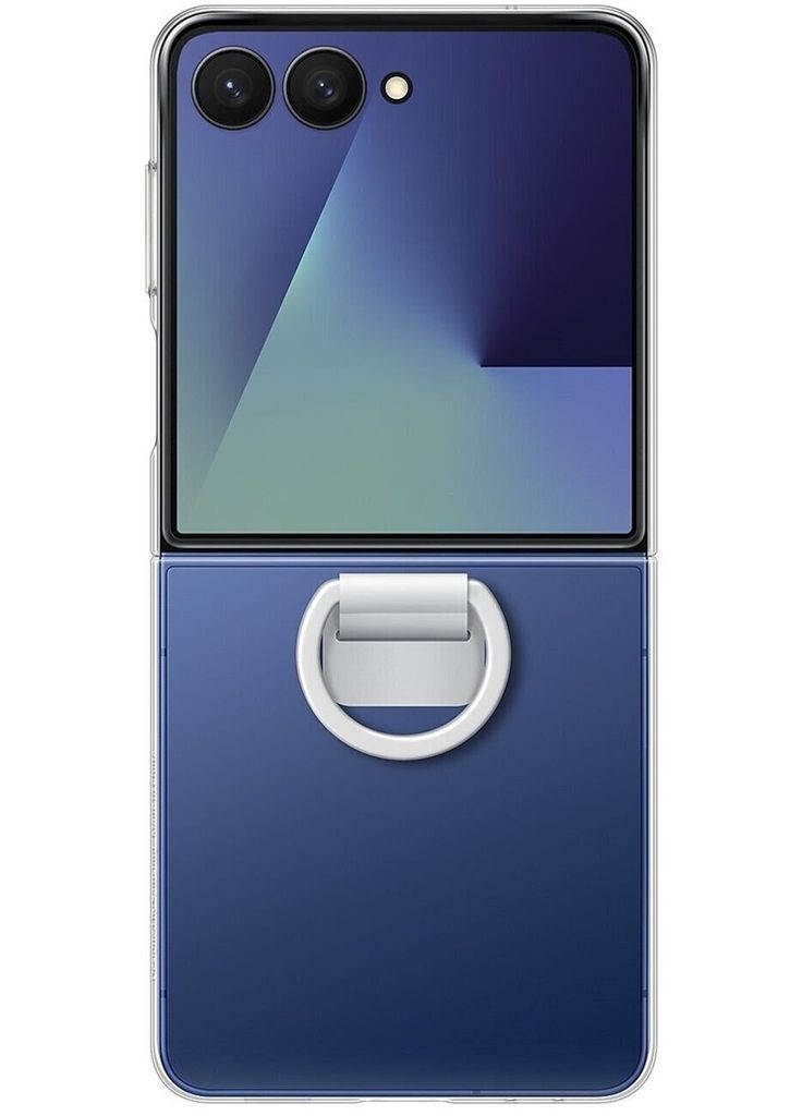 Чохол Flip 7 Ring Case Transparent (EF-QF766CTEGUA) (7157358) Samsung (360403935)