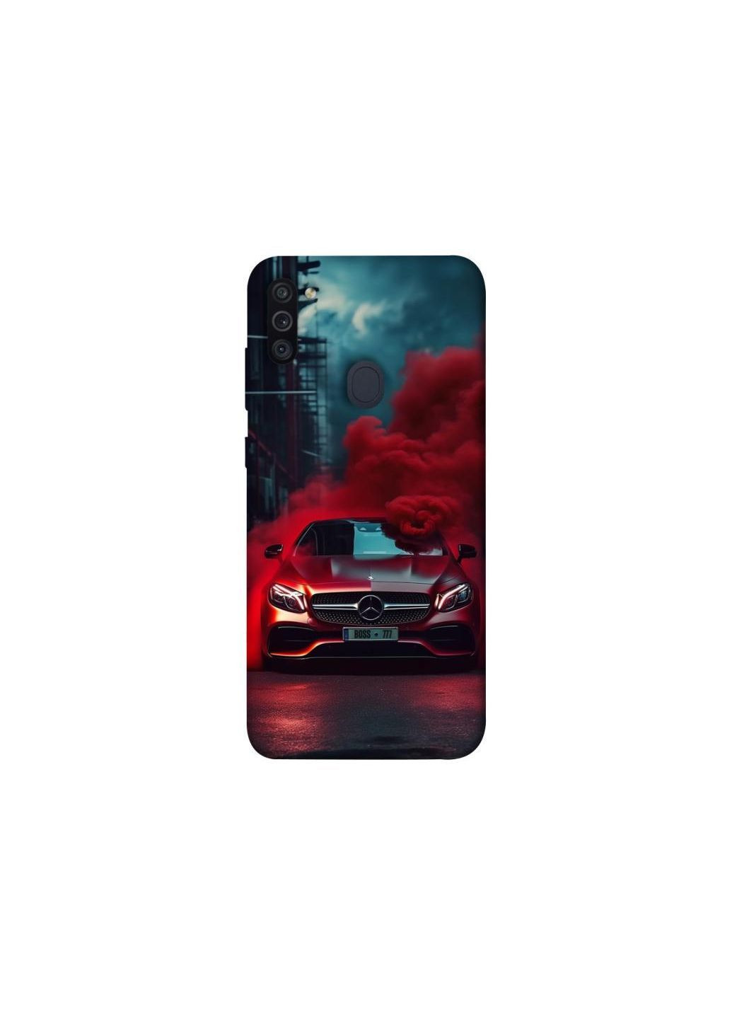 Чехол на Samsung Galaxy M11 Mercedes in smoke Frontalka (365836744)