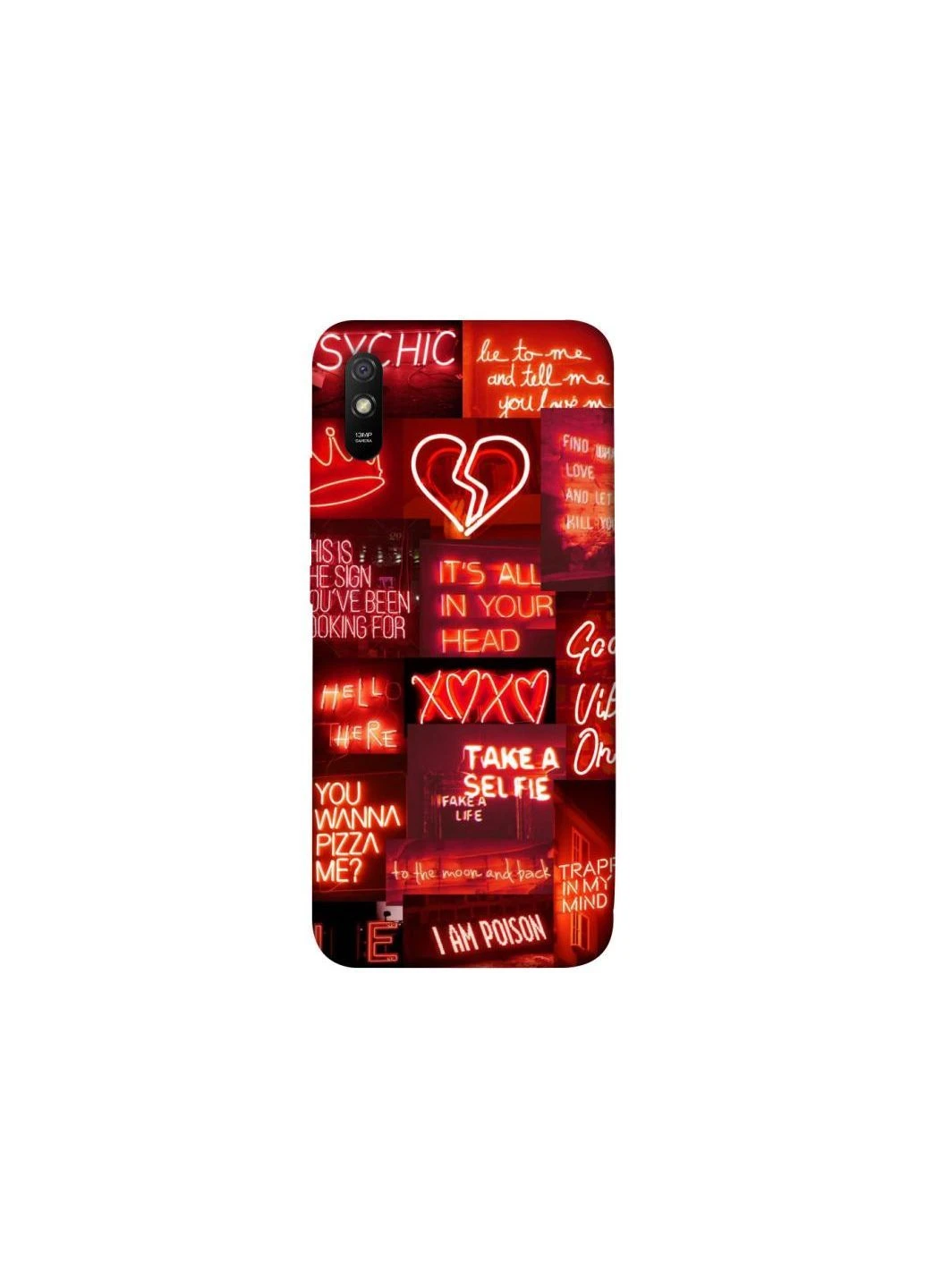Чехол на Xiaomi Redmi 9A Love collage ver.7 Frontalka (377902002)