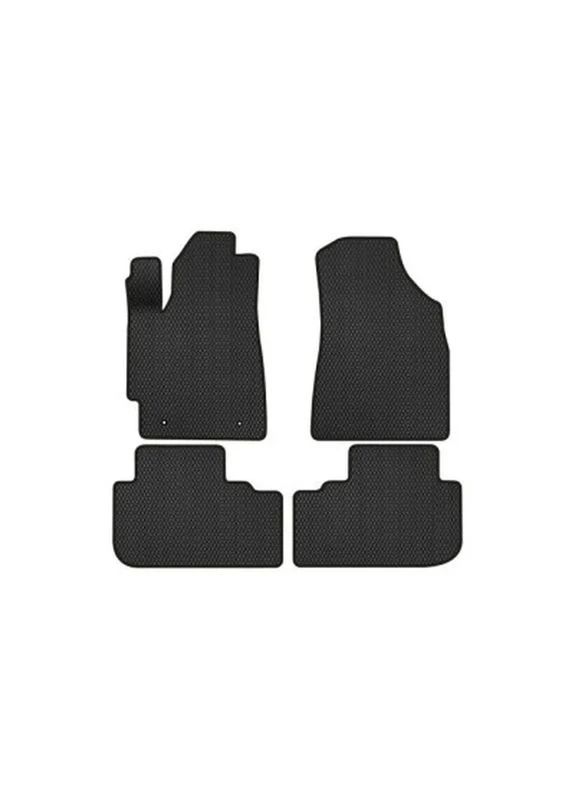 Коврик в салон Toyota Highlander (XU40) Base 2008-2013 2 поко (TY21102PVC4LA2RBB) Evatech (398764342)