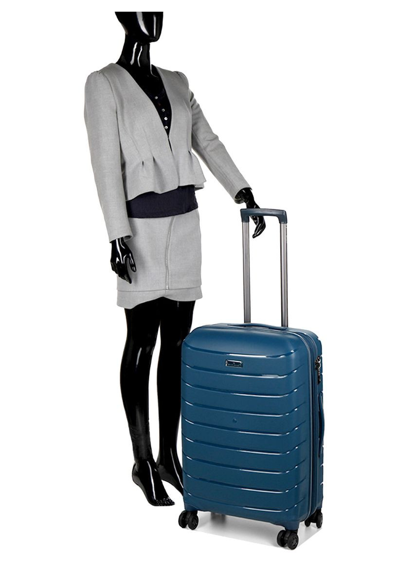 Валіза дорожня Середня (M) Поліпропілен 61303 "Cologne" 59,5 л 66х42x24 см Snowball (298285037)