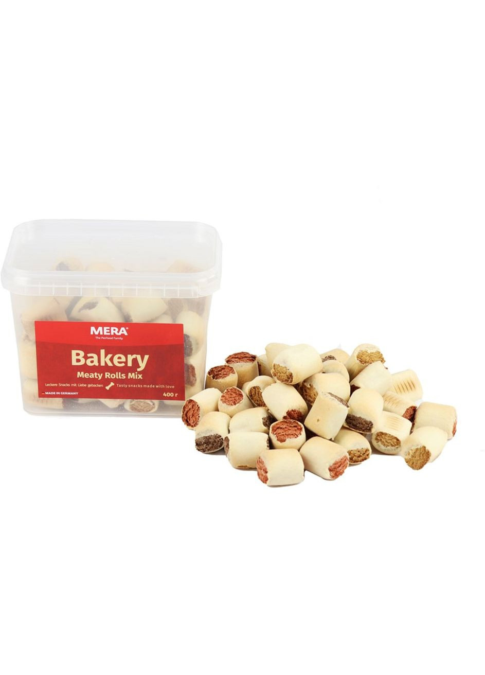 Ласощі Meaty Rolls Mix мікс рулетиків для собак 3 см 400 г (2000981007164) Mera (313399833)