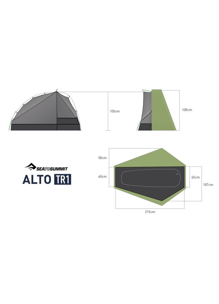 Палатка Alto TR1 Sea To Summit (283299660)