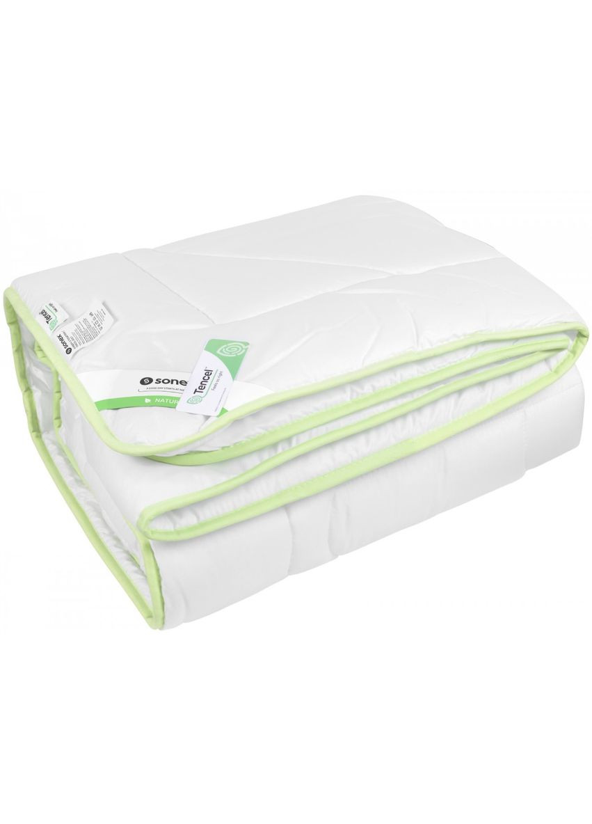 Ковдра зимова двоспальна 172х205 біла з Тенцелем Tencel SO102098 Sonex (316080220)