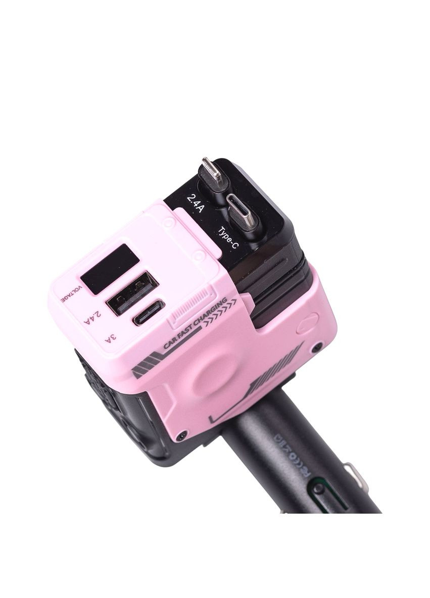 Автомобильное зарядное устройство с выдвижными кабелями и USB Type-C для зарядки гаджетов в дороге ProDobro (364191926)