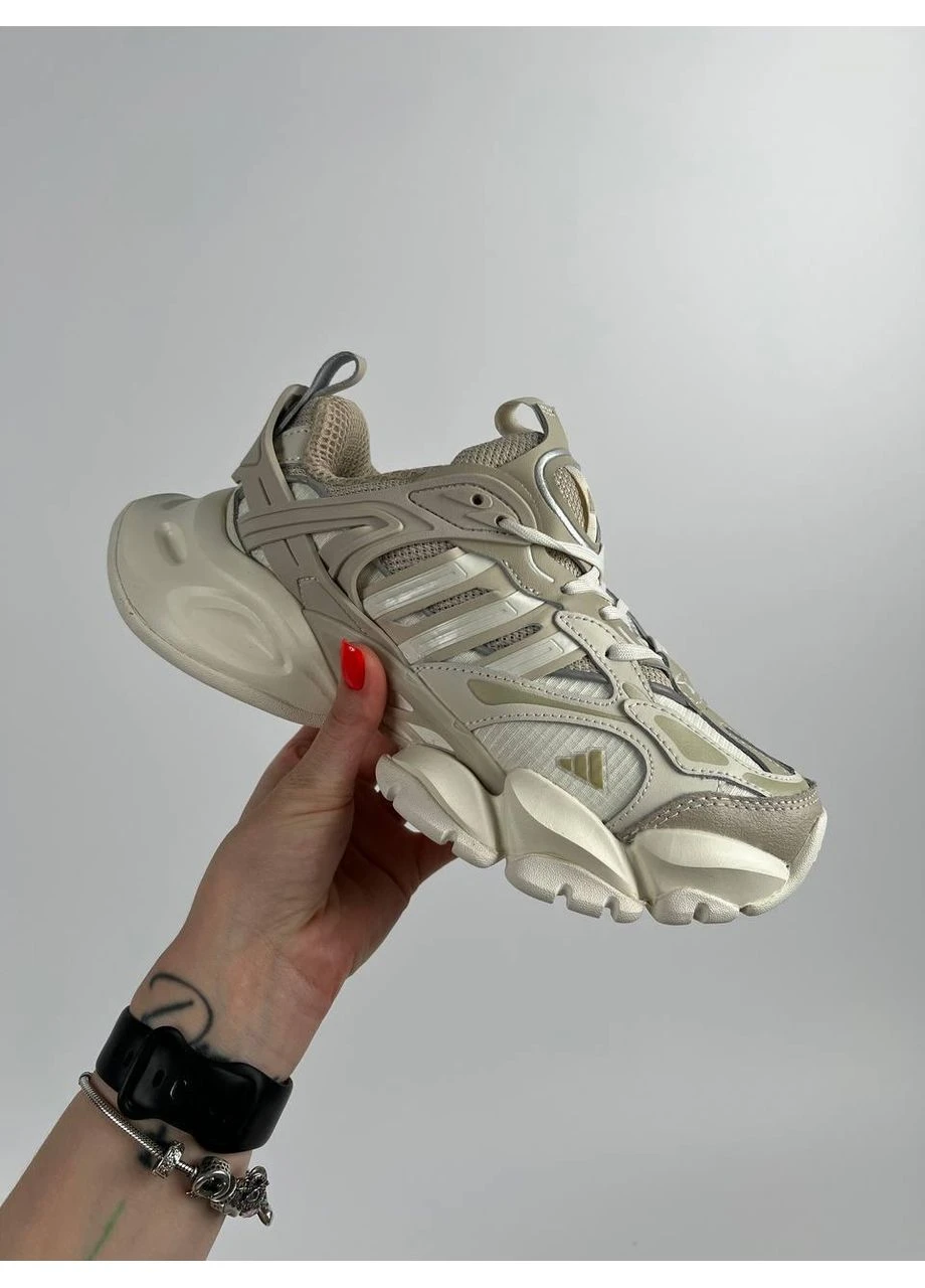 Бежеві кросівки чоловічі adidas vento xlg deluxe beige адідас венто бежеві демісезон No Brand