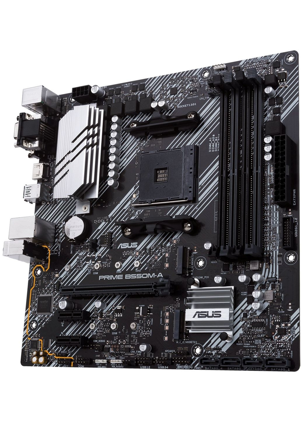 Материнська плата PRIME B550M-A (sAM4, AMD B550) (90MB14I0-M0EAY0) Asus (360425535)