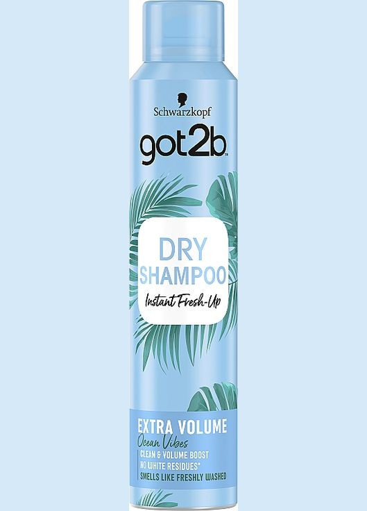 Сухий шампунь "Об'єм. Тропічний бриз" Fresh it Up! Dry Shampoo Volume 200ml (467871-76129) Got2b (368603514)