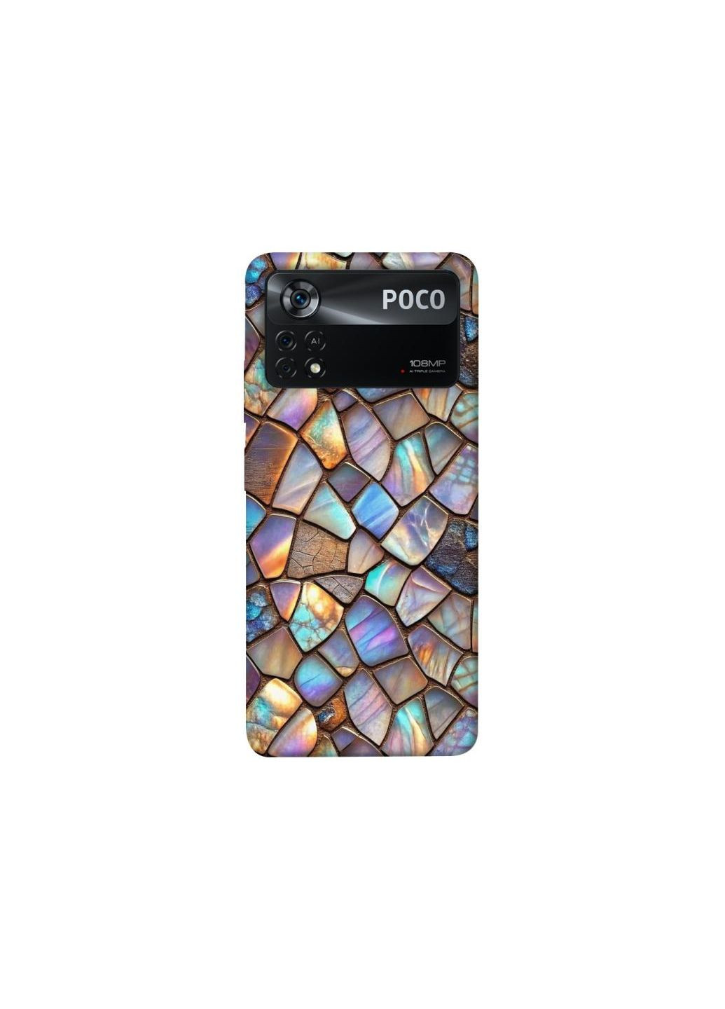 Чохол на Xiaomi Poco X4 Pro 5G Nature Mosaic ver.1 Frontalka (361326490)