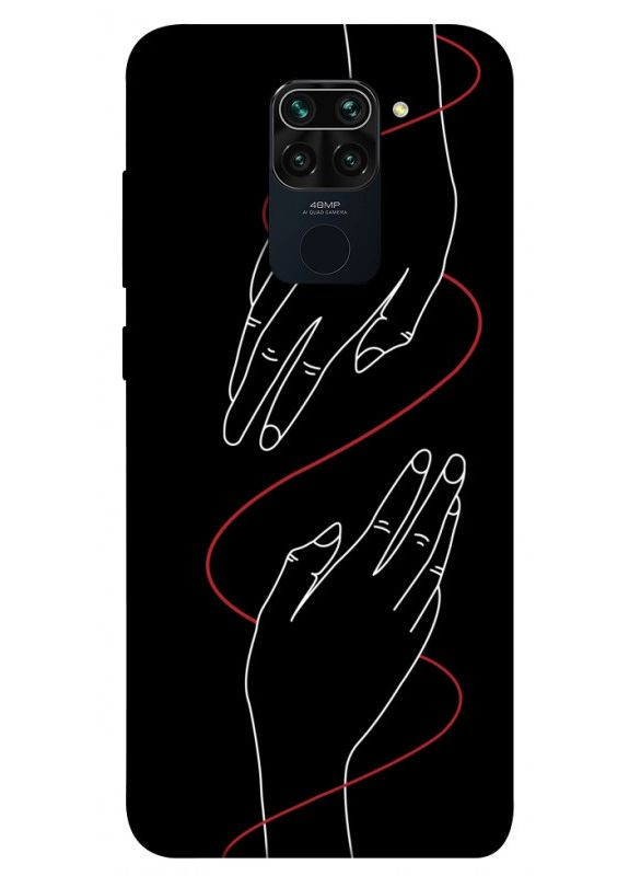 Чехол с принтом для Xiaomi Redmi Note 9, Redmi 10X для Сяоми, ксиоми редми ноте 9, редми 10Х Плетение рук No Brand (338598388)