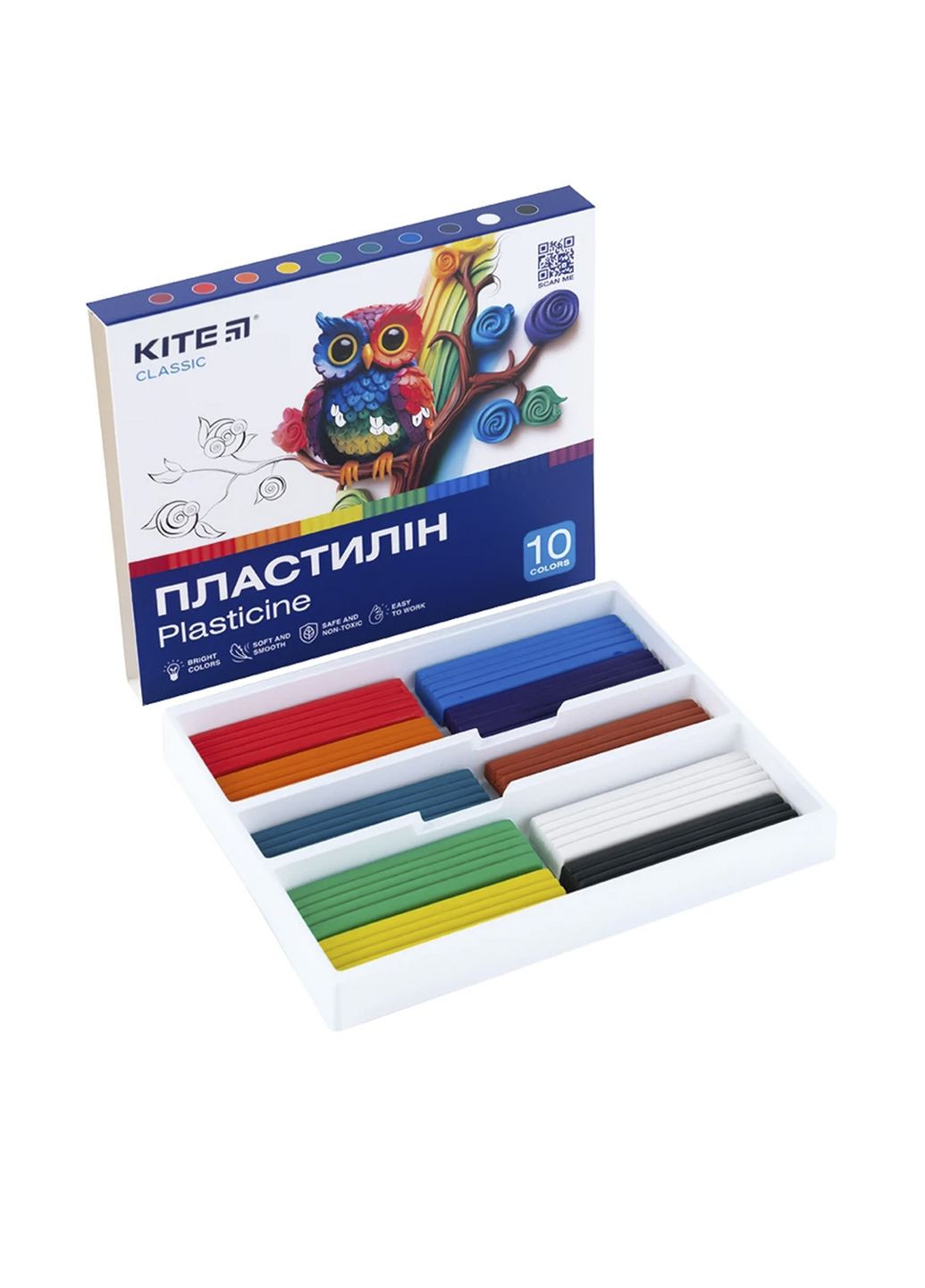 Пластилин цвет разноцветный ЦБ-00271636 Kite (317846871)