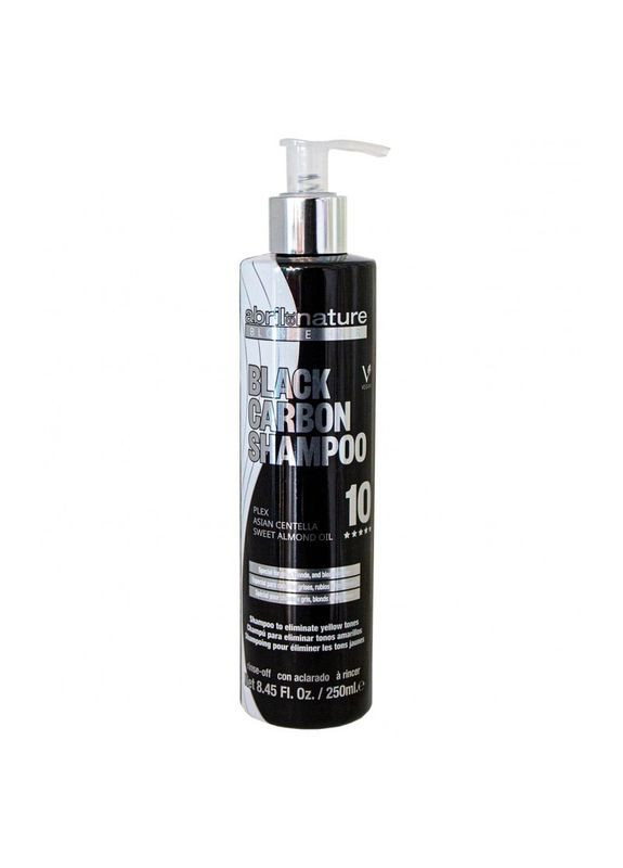 Шампунь для волос Black Carbon Toning Shampoo 250 мл Abril et Nature (339049736)