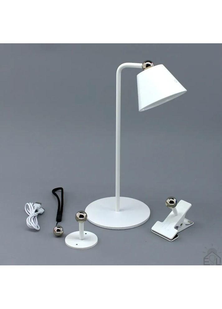 Лампа сенсорна світлодіодна LOKA 3 Вт з акумулятором 2000 mA Біла ESLLSE (365651760)