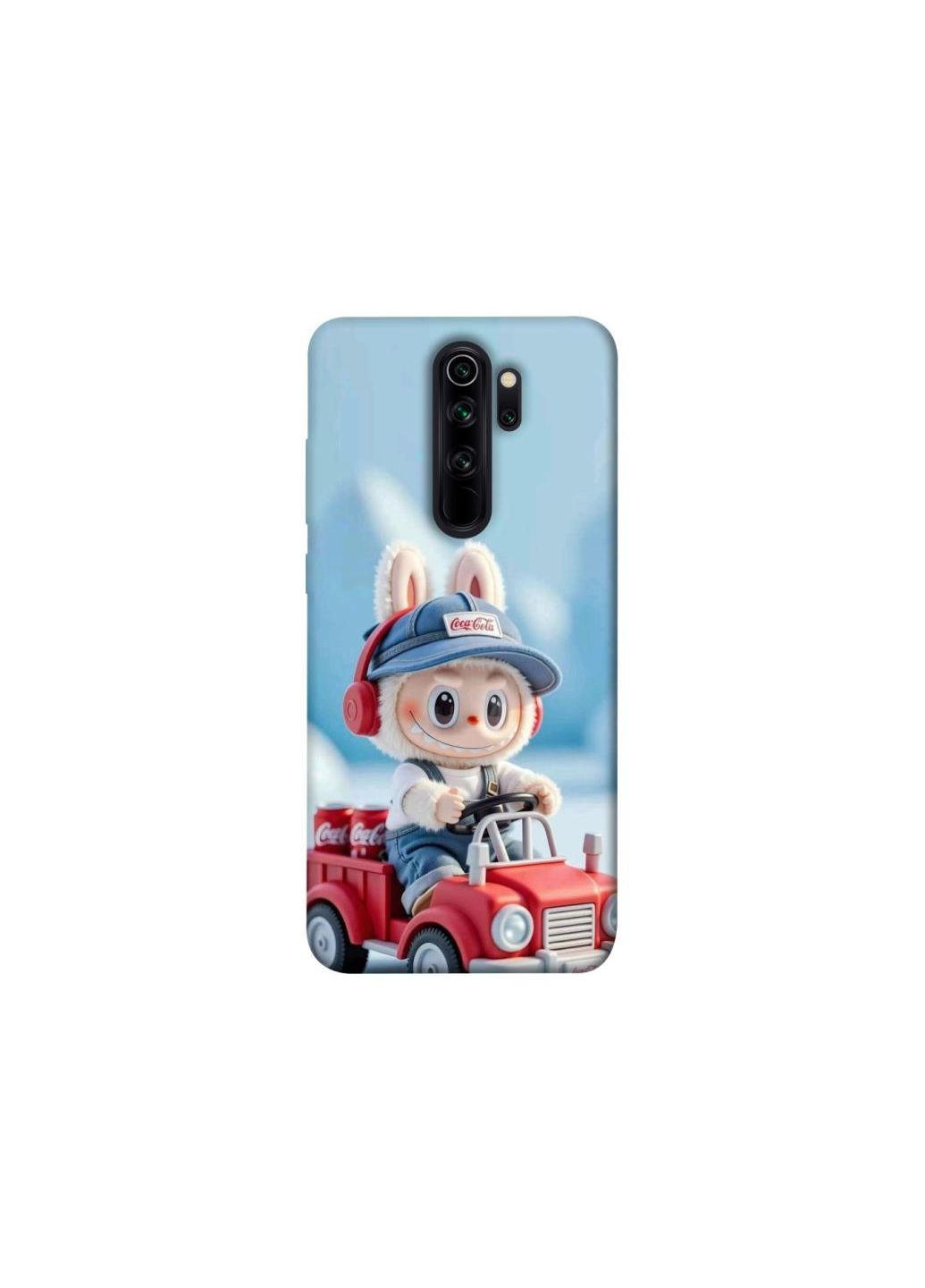 Чехол на Xiaomi Redmi Note 8 Pro Labubu in the car Frontalka (356080674)