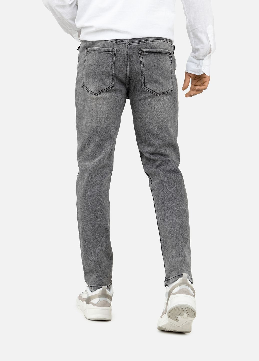 Чоловічі джинси колір сірий ЦБ-00246657 SPP'S (283250402)