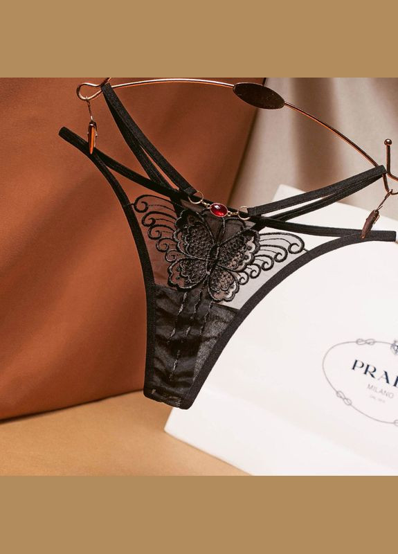 Жіночі прозорі трусики стрінги сексуальні Honey Fashion Accessories XS/S/М зелений (2-270) No Brand (313442781)