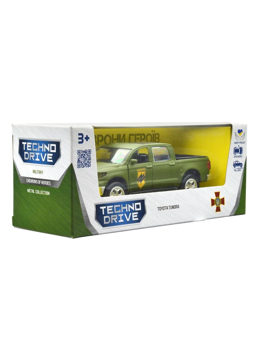 Автомодель Шеврони Героїв Toyota Tundra Азов KM6008 TechnoDrive (297137924)