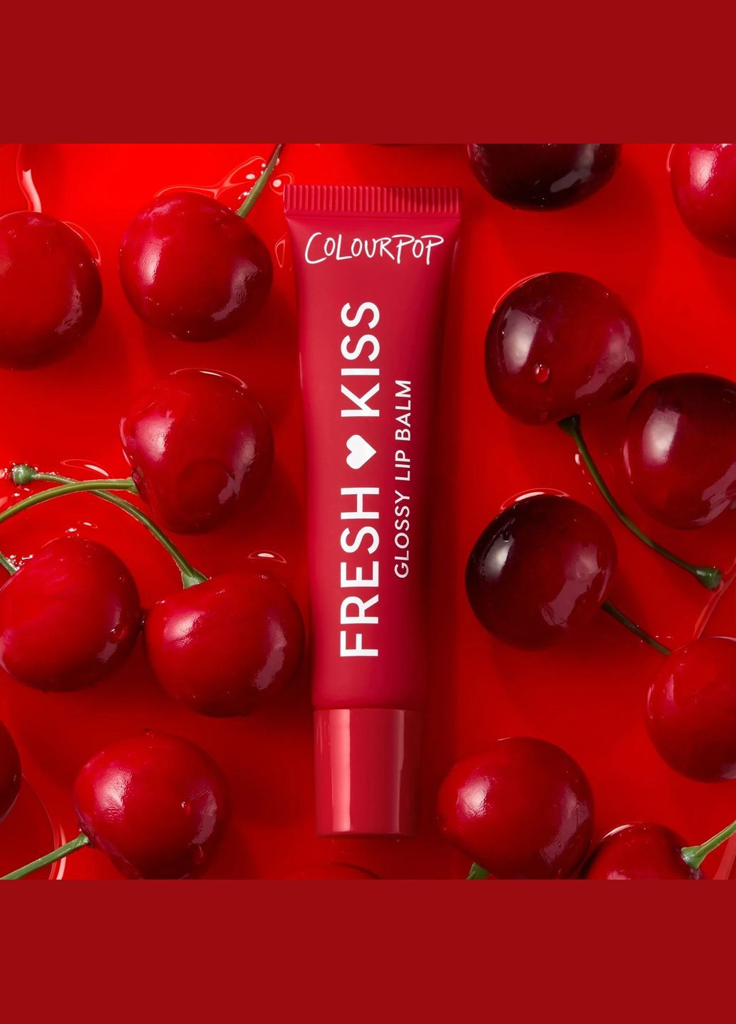 Пептидний бальзам для губ "Cherry Glaze" Fresh Kiss Glossy Balm ColourPop (322417326)