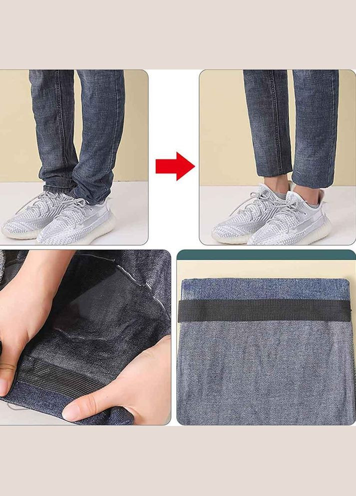 Стрічка для швидкого вкорочення штанів в домашніх умовах 1 м біла (NR0111_2) No Brand (316026782)