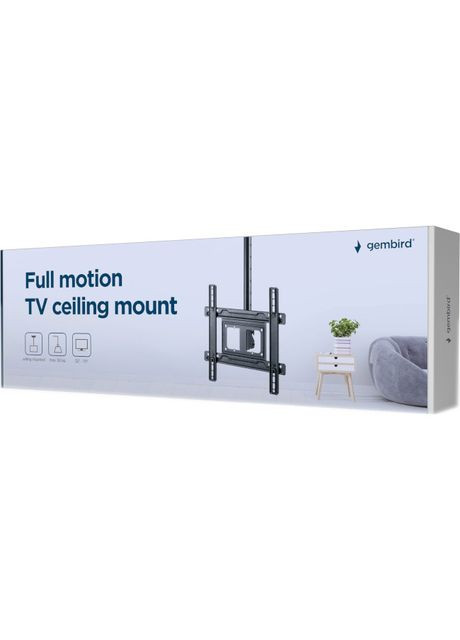 Кронштейн стельовий CM-70ST-01 (для 1-го монітора) 37-70" Gembird (339086774)
