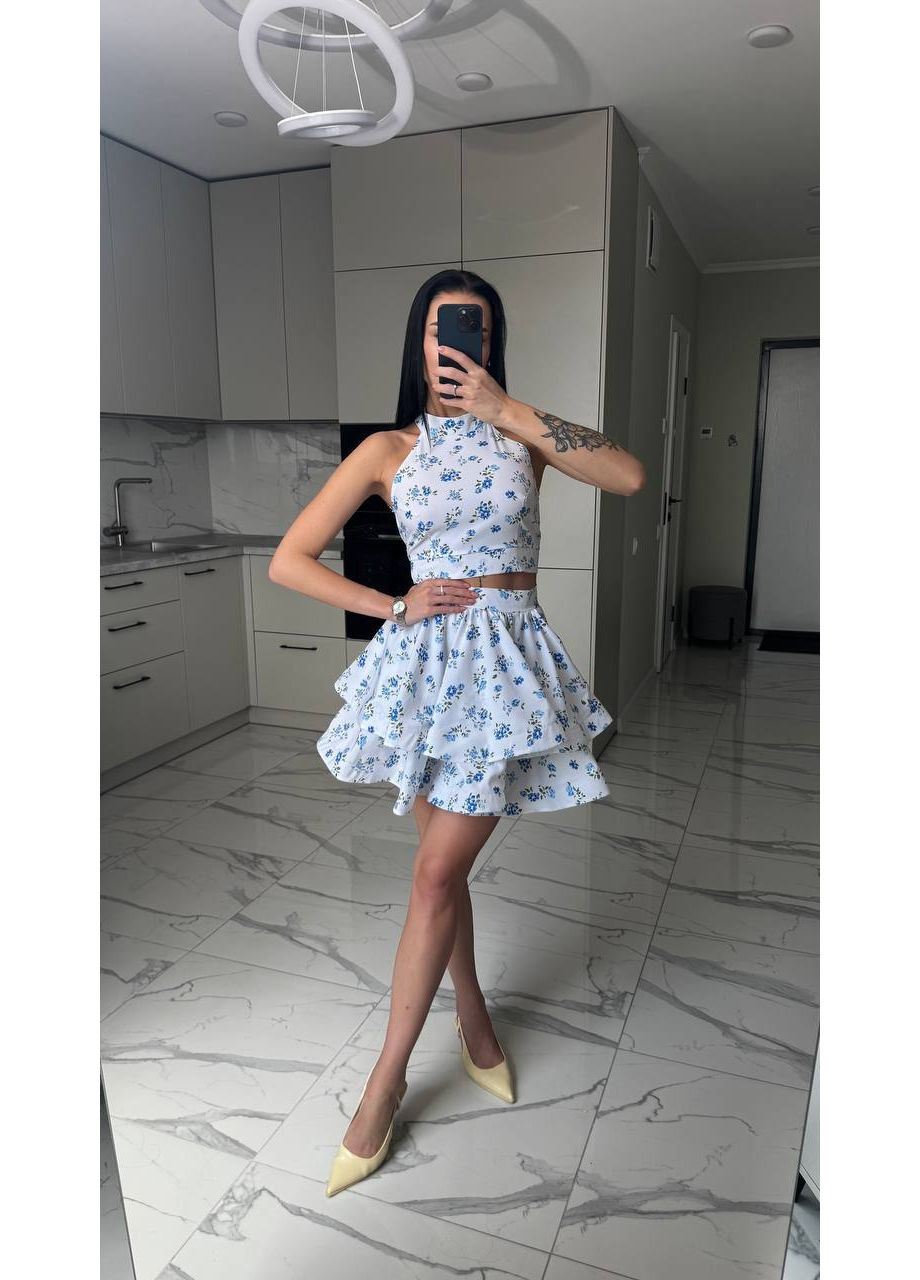 Костюм топ зі спідницею — заміри в описі GD/GL Модний простір (358888540)