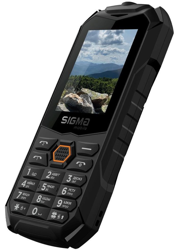 Телефон X-treme PV68 Black-orange UA UCRF Sigma (360397133)