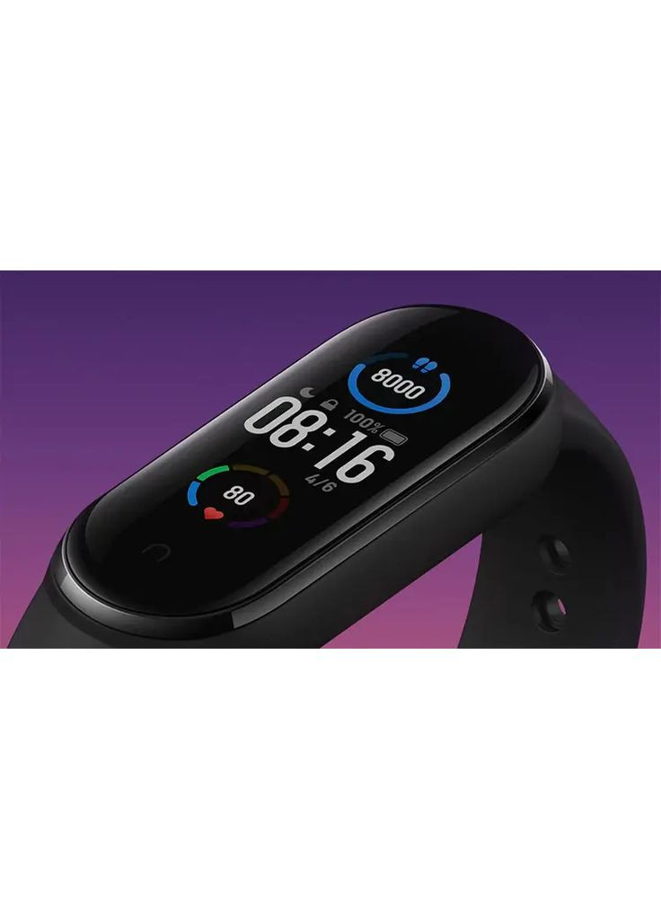 Smart Band м 6 фітнес браслет, чорний Xiaomi (363832127)