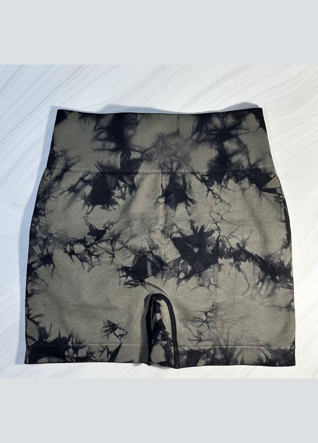 Жіночі спортивні безшовні шорти для фітнесу тай-дай No Brand (322455314)