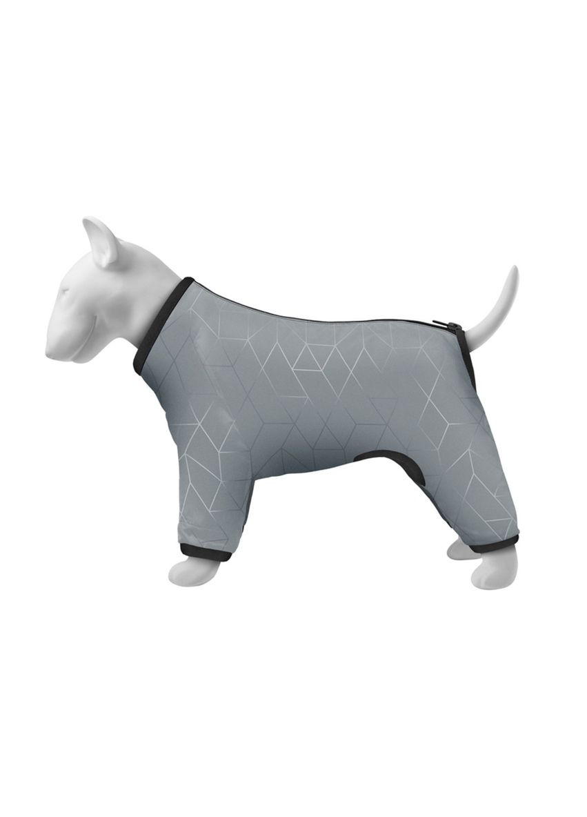 Дощовик для собак Clothes світловідбивний S32 В 47-50 см С 35-38 см WAUDOG (324794111)