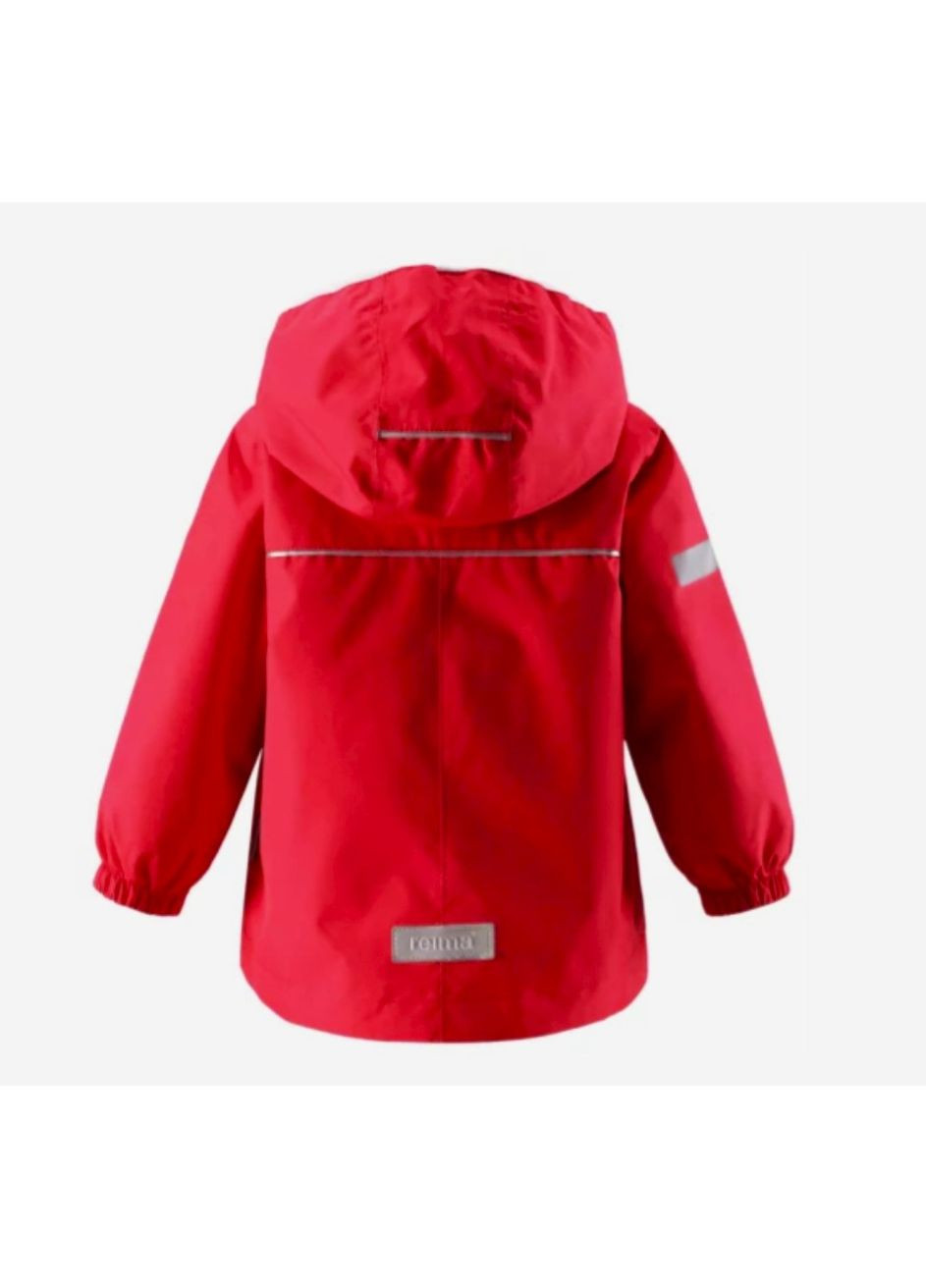 Красная демисезонная куртка ветровка Reima 521317