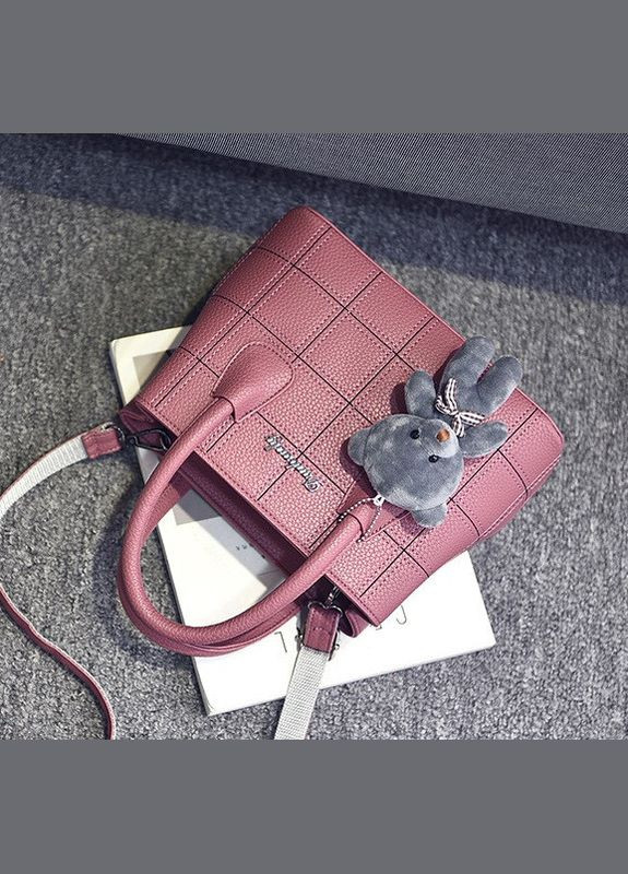 Женская мини сумочка с брелком мишкой, маленькая сумка на плечо No Brand (334730495)