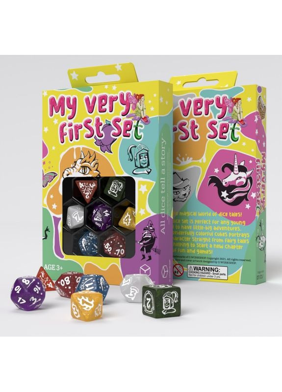 Настольная игра Набор кубиков My Very First Set Fairy Dust (7) Q-Workshop (371882861)