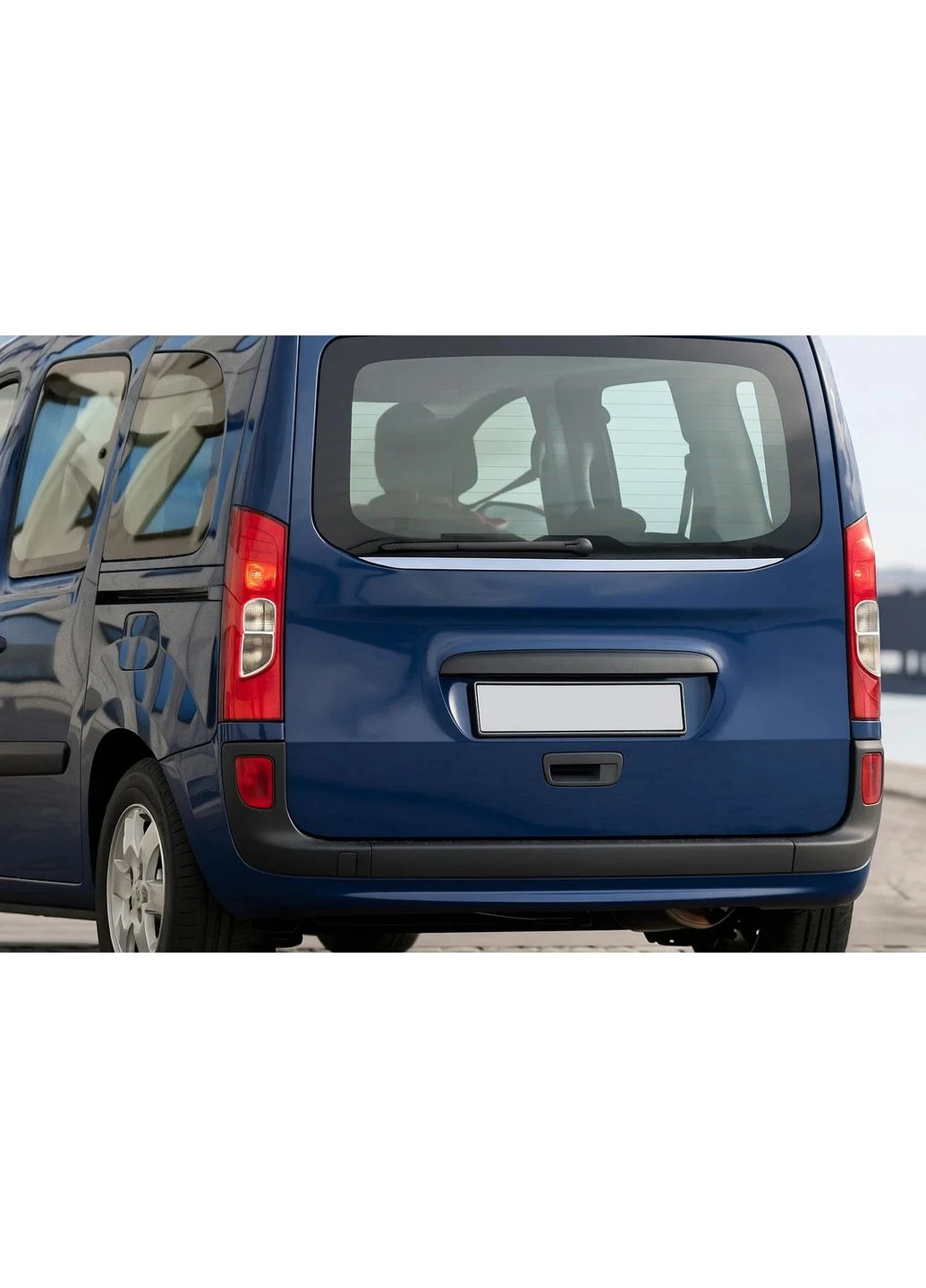 Молдинг скла багажника (нерж) для Mercedes Citan 2013-2021 рр Omsa (390496988)