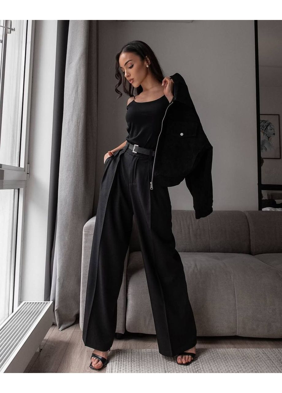 Штани, колір Чорний Fashion (361668111)